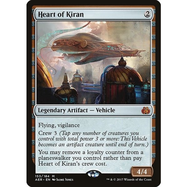 Magic: The Gathering Heart of Kiran (153) Lightly Played