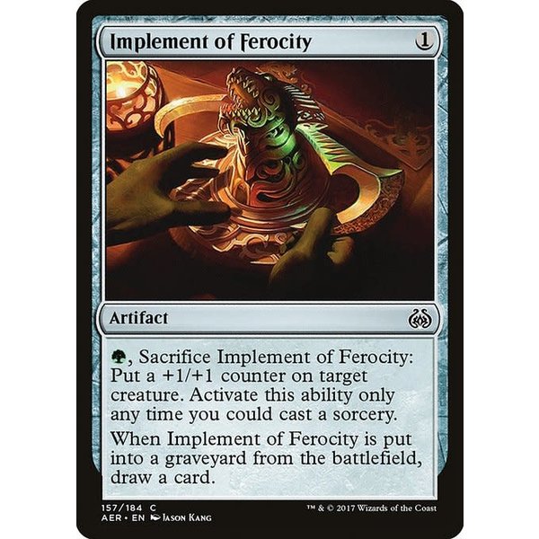 Magic: The Gathering Implement of Ferocity (157) Lightly Played