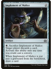 Magic: The Gathering Implement of Malice (159) Lightly Played