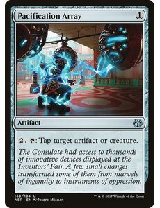 Magic: The Gathering Pacification Array (168) Moderately Played Foil