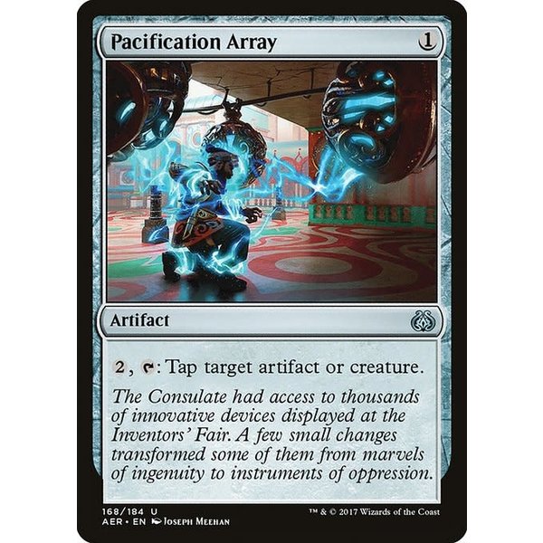 Magic: The Gathering Pacification Array (168) Moderately Played Foil