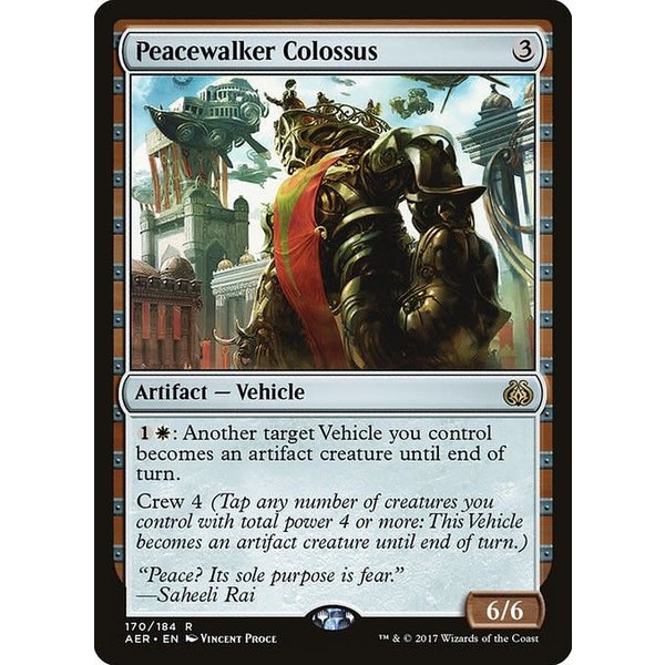 Magic: The Gathering Peacewalker Colossus (170) Lightly Played