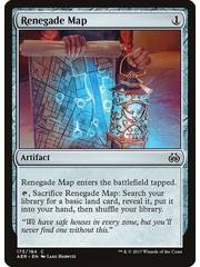 Magic: The Gathering Renegade Map (173) Lightly Played