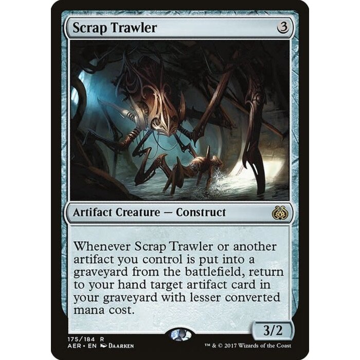 Magic: The Gathering Scrap Trawler (175) Lightly Played