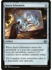 Magic: The Gathering Servo Schematic (176) Lightly Played
