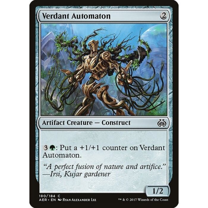Magic: The Gathering Verdant Automaton (180) Lightly Played