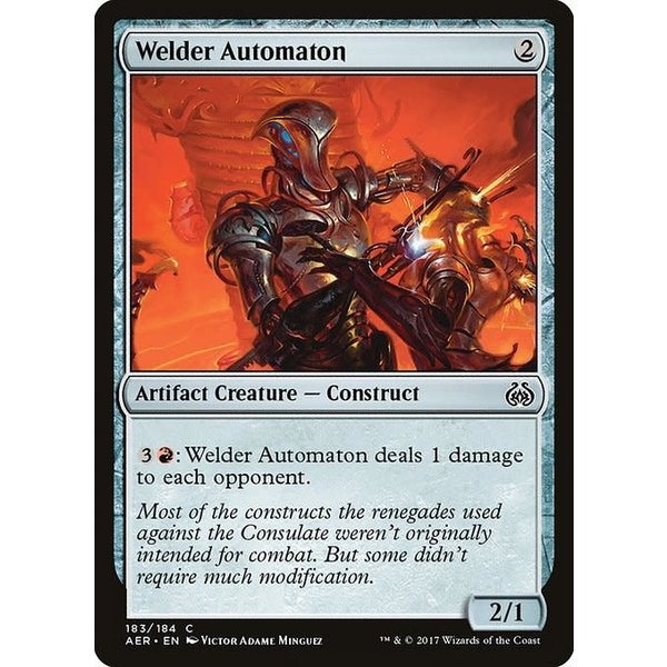 Magic: The Gathering Welder Automaton (183) Lightly Played