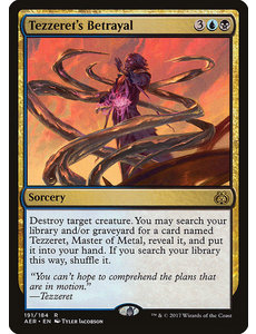 Magic: The Gathering Tezzeret's Betrayal (191) Moderately Played