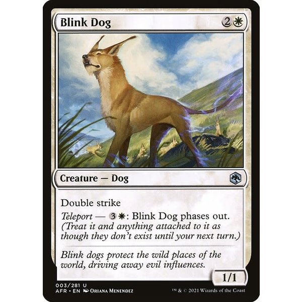 Magic: The Gathering Blink Dog (003) Near Mint