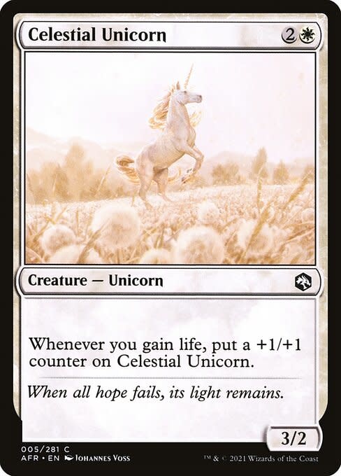 unicorn cards mtg Majestic Auricorn [Ikoria: Lair of Behemoths] All creatures able to block Prized Unicorn do so. Subtype: unicorn, 32 cards |