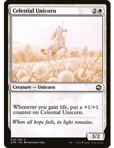 Magic: The Gathering Celestial Unicorn (005) Near Mint