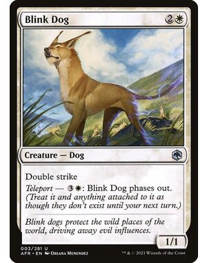 Magic: The Gathering Blink Dog (003) Near Mint Foil