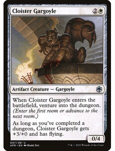 Magic: The Gathering Cloister Gargoyle (007) Near Mint Foil