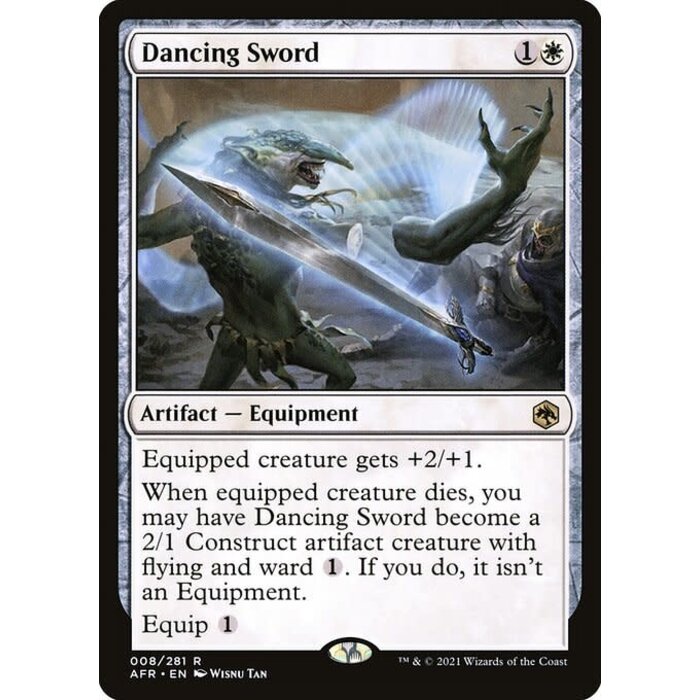 Magic: The Gathering Dancing Sword (008) Near Mint