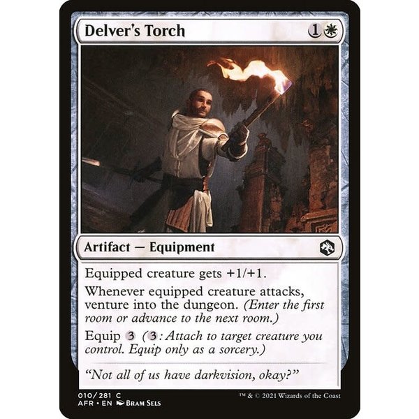 Magic: The Gathering Delver's Torch (010) Near Mint Foil