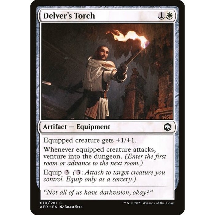 Magic: The Gathering Delver's Torch (010) Near Mint Foil