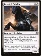 Magic: The Gathering Devoted Paladin (011) Near Mint Foil