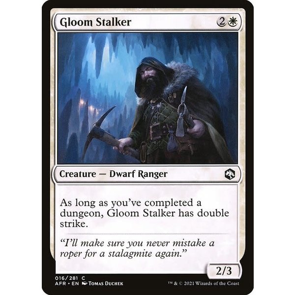 Magic: The Gathering Gloom Stalker (016) Near Mint Foil