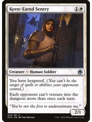 Magic: The Gathering Keen-Eared Sentry (022) Near Mint Foil