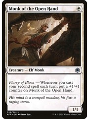 Magic: The Gathering Monk of the Open Hand (025) Near Mint
