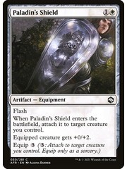 Magic: The Gathering Paladin's Shield (030) Near Mint