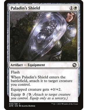 Magic: The Gathering Paladin's Shield (030) Near Mint