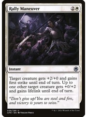 Magic: The Gathering Rally Maneuver (036) Near Mint