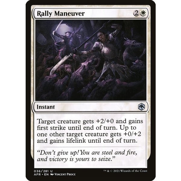 Magic: The Gathering Rally Maneuver (036) Near Mint