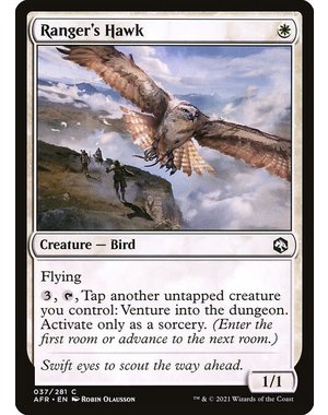 Magic: The Gathering Ranger's Hawk (037) Near Mint Foil