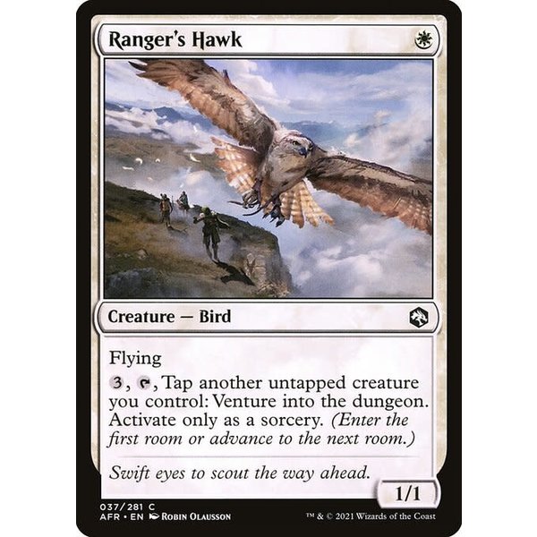 Magic: The Gathering Ranger's Hawk (037) Near Mint Foil