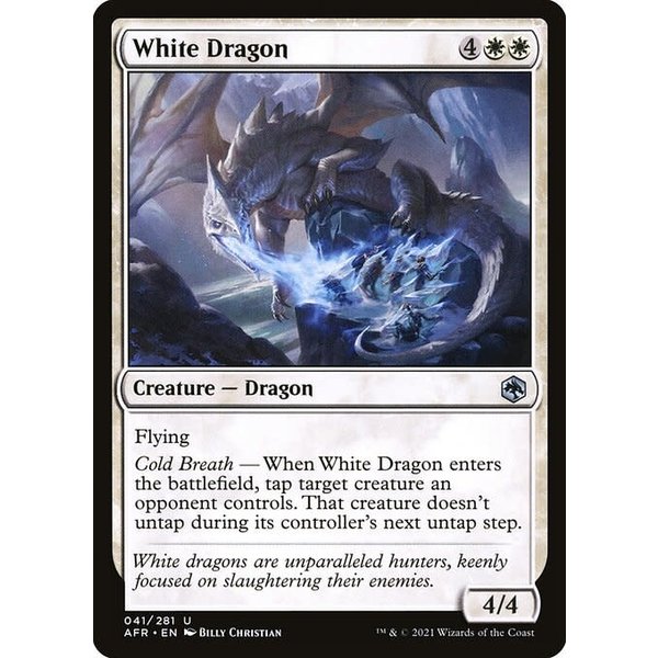 Magic: The Gathering White Dragon (041) Near Mint