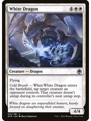 Magic: The Gathering White Dragon (041) Near Mint Foil