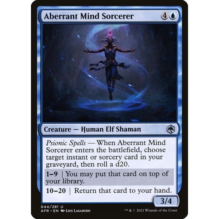 Magic: The Gathering Aberrant Mind Sorcerer (044) Near Mint