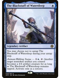 Magic: The Gathering The Blackstaff of Waterdeep (048) Near Mint