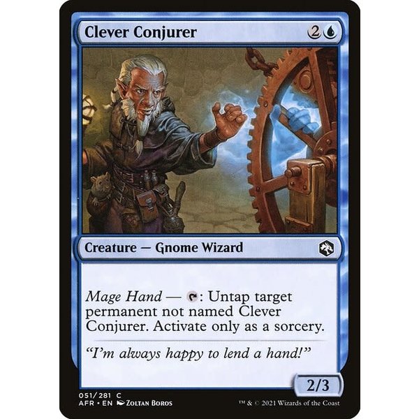 Magic: The Gathering Clever Conjurer (051) Near Mint