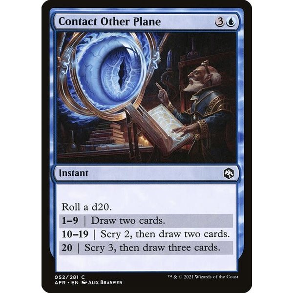 Magic: The Gathering Contact Other Plane (052) Near Mint