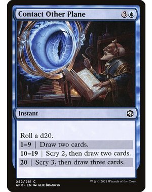 Magic: The Gathering Contact Other Plane (052) Near Mint Foil