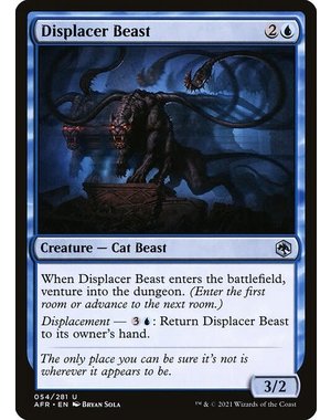 Magic: The Gathering Displacer Beast (054) Near Mint