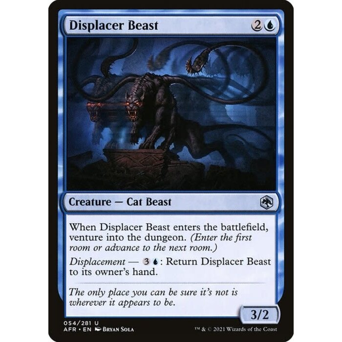 Magic: The Gathering Displacer Beast (054) Near Mint