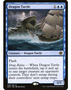 Magic: The Gathering Dragon Turtle (056) Near Mint Foil