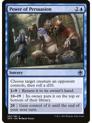 Magic: The Gathering Power of Persuasion (067) Near Mint