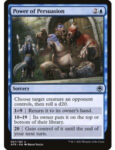 Magic: The Gathering Power of Persuasion (067) Near Mint