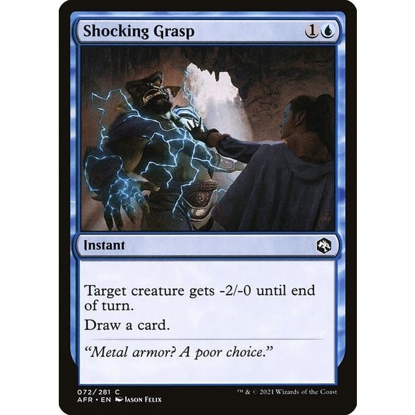 Magic: The Gathering Shocking Grasp (072) Near Mint