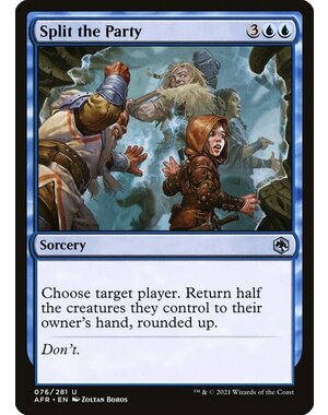 Magic: The Gathering Split the Party (076) Near Mint Foil