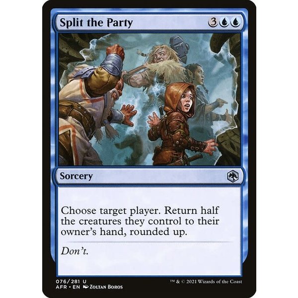 Magic: The Gathering Split the Party (076) Near Mint Foil