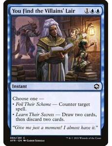 Magic: The Gathering You Find the Villains' Lair (084) Near Mint