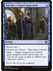 Magic: The Gathering You See a Guard Approach (085) Near Mint Foil