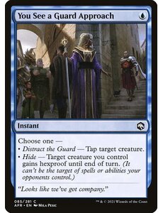 Magic: The Gathering You See a Guard Approach (085) Near Mint