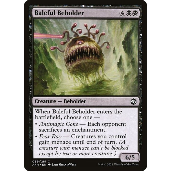 Magic: The Gathering Baleful Beholder (089) Near Mint