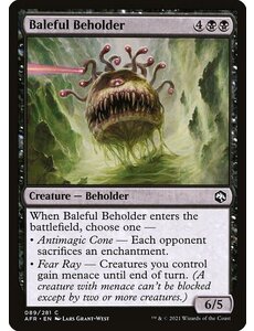 Magic: The Gathering Baleful Beholder (089) Near Mint Foil